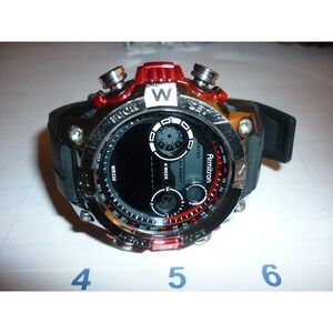 ARMITRON Pro Sport 40/8252 Acrylic Case Quartz Digital Men's Watch